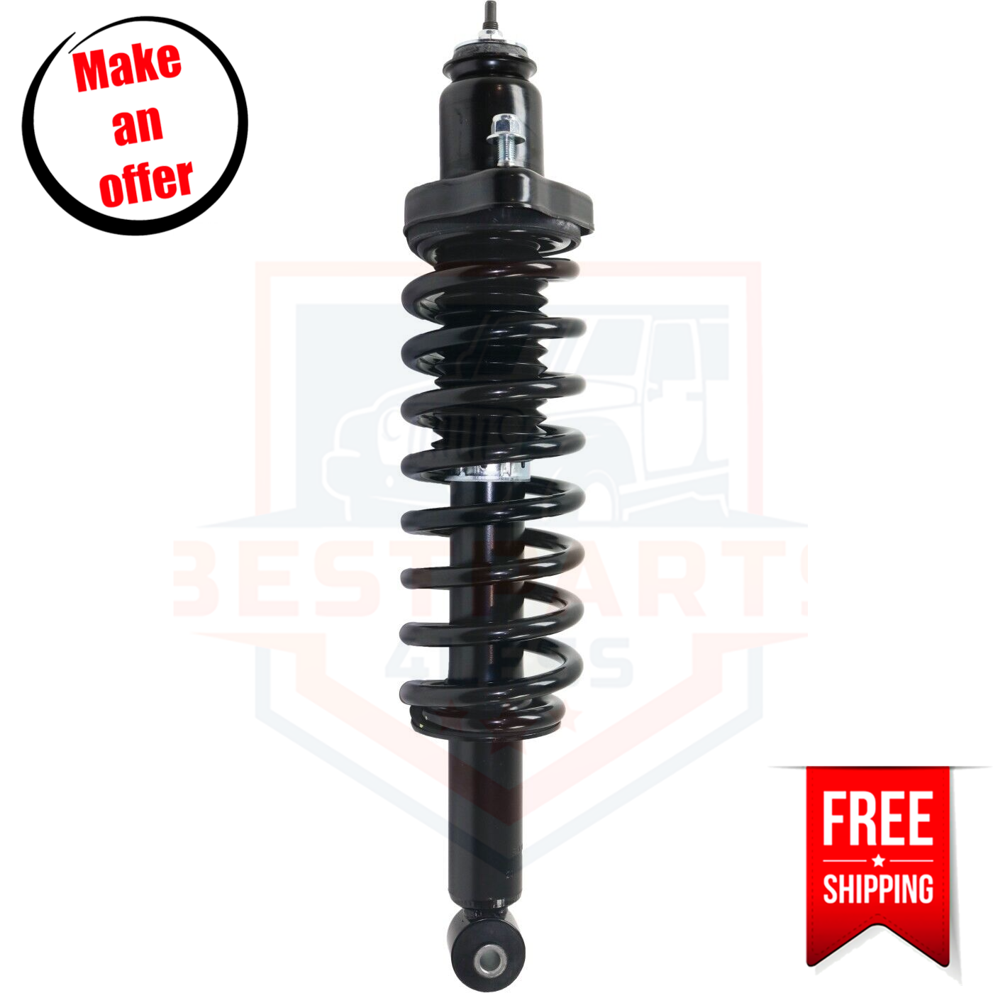 TrueDrive Rear Loaded Strut Left or Right Side for 20072010 Jeep
