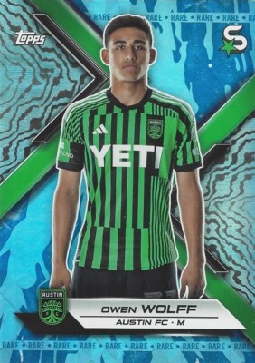 2024 Topps Major League Soccer Base Super Stars Blue Rare Cards (31 - 40) - MLS