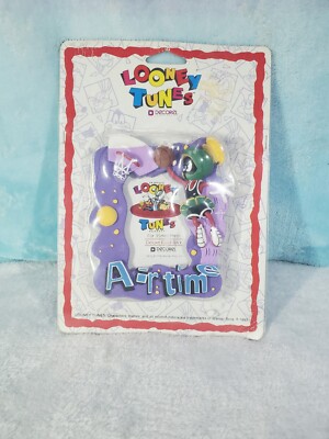 Warner Bros Looney Tunes Vintage 1998 Marvin The Martian Airtime Photo Frame NEW