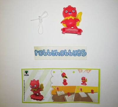 VV285 Lucky Bat + Paper Kinder Merendero Joy Italia 2021 Ugly Dolls
