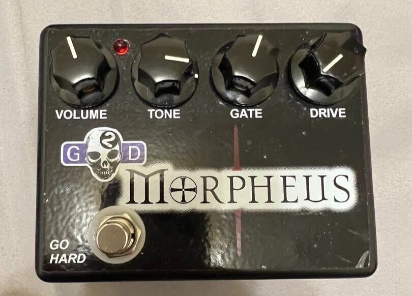 G2D Morpheus High Gain Distortion Used Tested From Japan Black