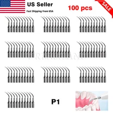 1-100* Dental Ultrasonic Piezo Scaler Perio Tips P1 For EMS/Cavitron Handpiece