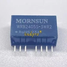 10PCS/Lot MORNSUN WRB2405S-3WR2 DC-DC Power Module 24V To 5V 0.6A 3W
