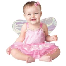 In-Character Infant Girls Pretty Pixie Costume Baby Pink Fairy Princess