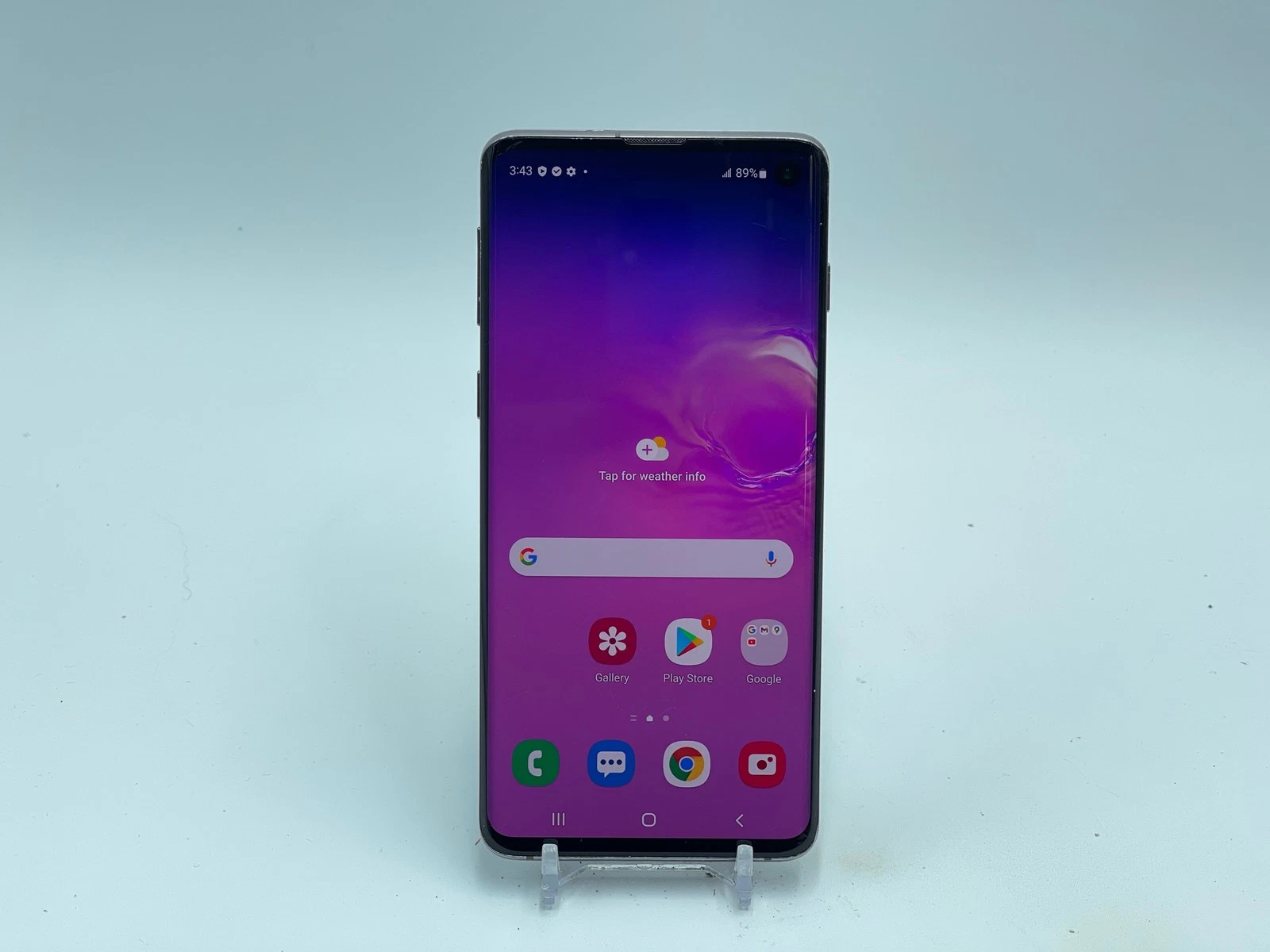 Samsung Galaxy S10 SM-G973U 128GB Prism Black Unlocked Smartphone