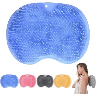Fußmassagegerät Fußbürste Silikon Dusch Rückenschrubber Massage Pad