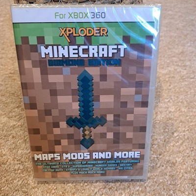 Xploder Minecraft Diamond Edition Karten Mods Xbox 360 Sealed NEU