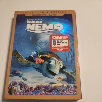 Finding Nemo (Blu-ray/DVD, 2012, 3-Disc Set, DVD/Blu-ray)