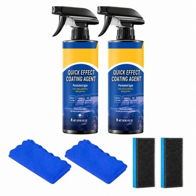 Car Coating Spray Quick Effect Agent Shine Protection Scratch Wax Oil Film