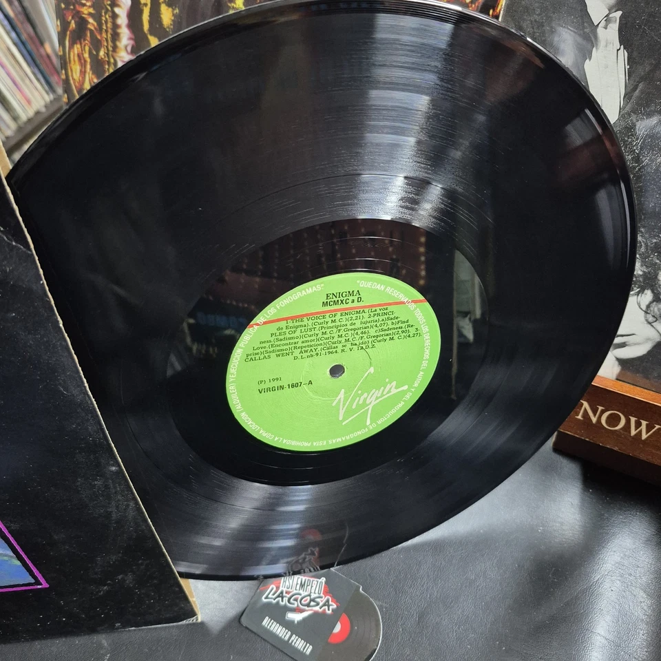 Enigma ‎– MCMXC a.D. - Electronic, Ambient, New Age, Colombia, 1990s (EX) - Image 4 of 4