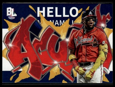 2023 Topps Big League #RC-9 Ronald Acuña Jr. Roll Call Wildstyle Edition