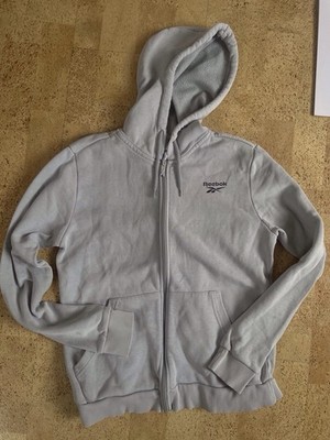 Reebok Kapuzenjacke Damen Größe S Blaugrau 