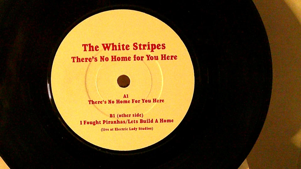 The White Stripes,Third Man,"There's No Home For You Here"UK,7" EP w P/S,2004,M- Foto 2 de 3