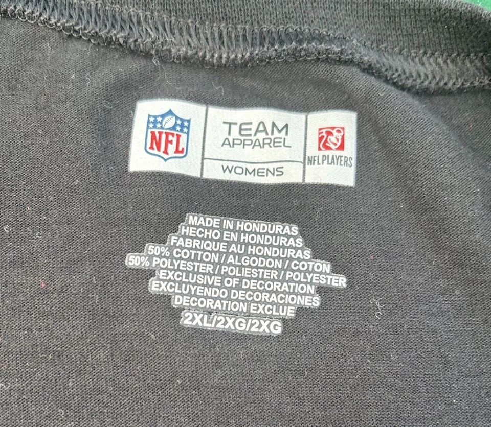 Vintage Troy Polamalu Pittsburgh Steelers Autographed Women’s Tshirt 2XL XXL - Image 2 of 3