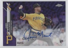 2020 Topps Chrome Rookie Purple Refractor 33/250 James Marvel #RA-JMA Auto 11au