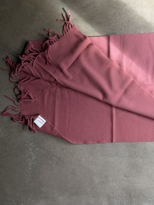 Acne Studios double sided long scarf pink