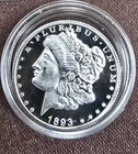 1893 Morgan Dollar Design - .999 Fine Silver Round 1/10 Oz CJ-342