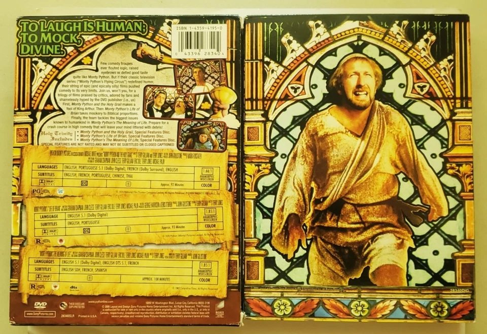 Monty Python's Holy Trinity Box Set with Slipcover - Image 2 of 3