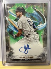 🔥⚾️🔥2023 Topps Inception Rookie & Emerging Stars #BRES-JL  Josh Lowe Auto /125