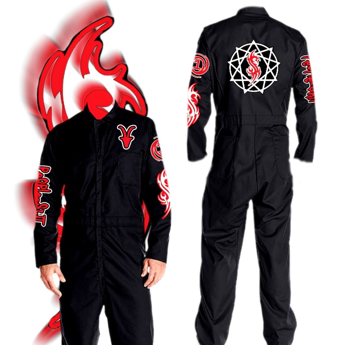 2025 Iowa-Themed Black Jumpsuit, Unisex Coveralls. | eBay
