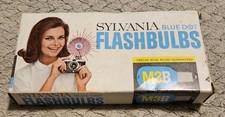 Sylvania Blue Dot Flashbulbs M3B 8 Bulbs