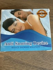 Anti Snoring Sleep Aid Device Silicone Tongue Mouthpiece Snore Stopper With Case