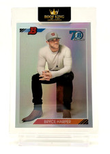 2017 Topps Bowman Chrome Bryce Harper 70th Anniversary Washington Nationals