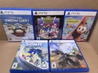 Lot Of 5 PlayStation 5 Used Games - Sonic, Monster Jam, South Park, SpongeBob…
