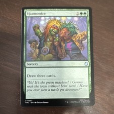 TMNT Harmonize Sorcery Green MTG Card Wizards Commander #U0051 2026