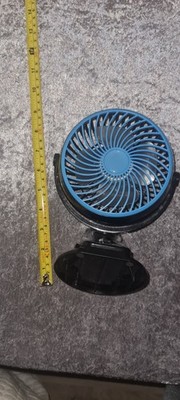Ventilator zum anklemmen schwarz blau cGo Fan ist Power-Kühlung im a. 25 cm hoch