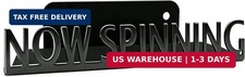 Now Spinning Vinyl Record Stand Wall Mount Album Player Display LP Shelf Black D