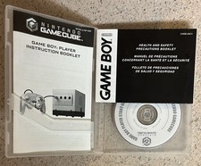 Nintendo Gamecube Gameboy Player Start-Up Disc DOL-006 USA w Instructions Works