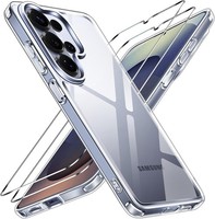 HüLle + 2X Schutzglas FüR Samsung Galaxy S26 Ultra Hartglas Full Screen Case