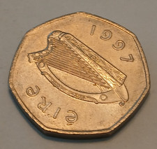 1997 Ireland 50 Pence - Circulated