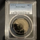1971-S Kennedy Half Dollar 50C Proof Silver 0.4 Fine KM#205a PCGS PR69 56138925