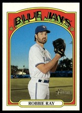 2021 Topps Heritage Robbie Ray Toronto Blue Jays #358