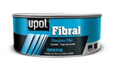 U-POL PRODUCTS UP0716 FIBRAL Fiberglass Filler, Pale Yellow, 30oz