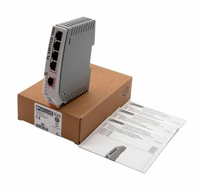Phoenix Contact FL SWITCH 1005N 1085039 HW: 04 Ethernet Switch -unused/OVP- - Bild 1 von 4