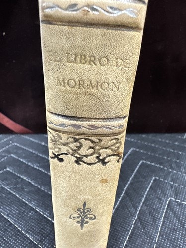Ledergebunden 1952 Ausgabe Portugiesisches Buch Mormon HLT-Missionar - Bild 3 von 11