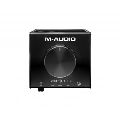 M-Audio Air Hub Desktop Monitor Controller - Schwarz