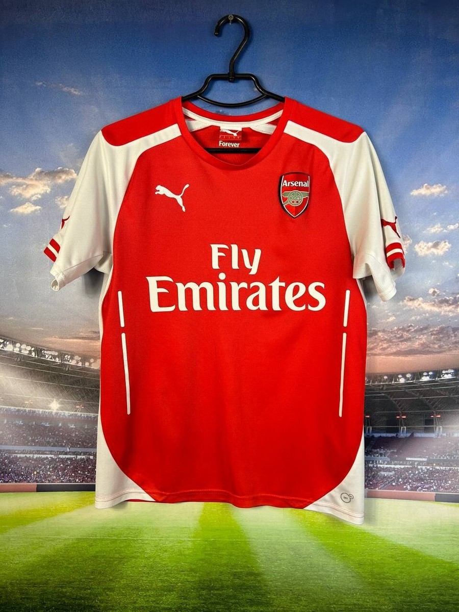 【新品・未使用】PUMA Arsenal FC ユニフォーム レッド Arsenal Jersey Home football shirt 2014 - 2015 Red Puma Trikot Men