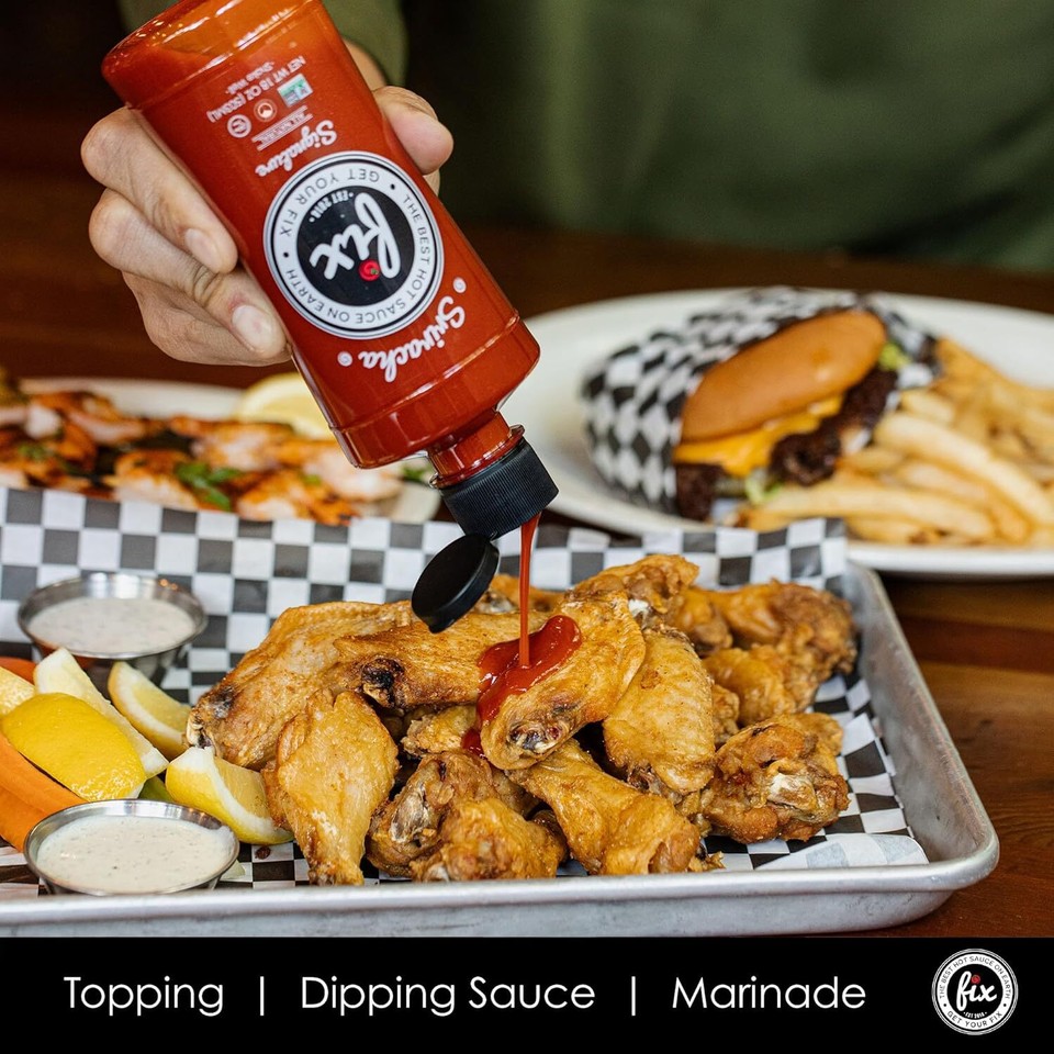 Fix Hot Sauce, Sriracha Sauce Chili 18 Fl Oz (Pack of 2) eBay