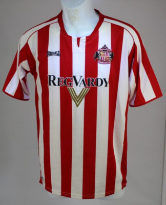 Sunderland 2005/07 Home Jersey Lonsdale size YOUTH XLarge T