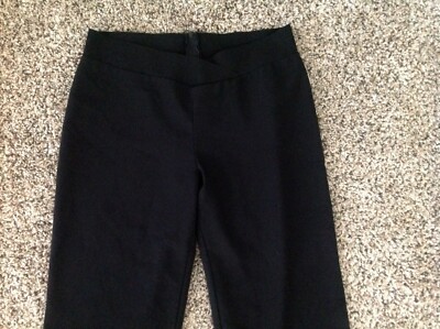 black dress pants girls Black Dress Slack Pants L / Black main image 1