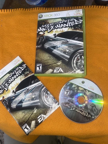Need for Speed: Most Wanted Microsoft Xbox 360 2005 Case Manual Complete Tested