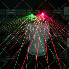 Red/Green LED Laser Glasses Lighting Bar Stage Show DJ Club Party Dancer Prop