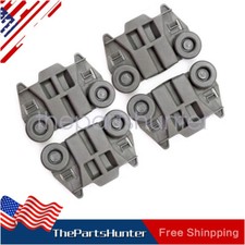 W10195417 Upgraded Dishwasher Dishrack Rack Roller fit Whirlpool Kenmore 4pc