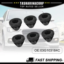 Fit for Volkswagen Jetta 2005-2010 Black Engine Cover Grommet 03G103184C 6/lot