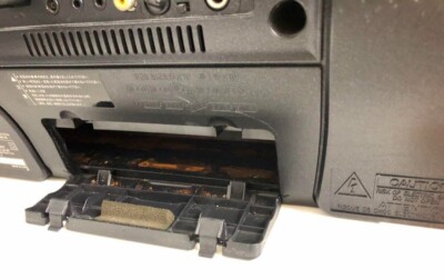 JVC RV-NB90-B Powered Woofer CD System Bluetooth Used with Power