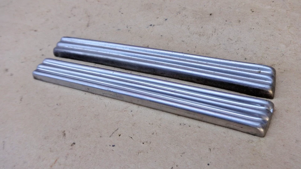 Dodge Cowl 1940 molduras de acero inoxidable par original Foto 2 de 4